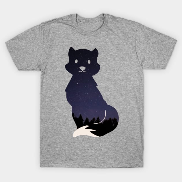 Twilight star fox pattern - Nightsky T-Shirt by LukjanovArt